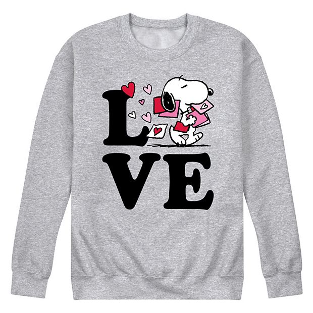 Men's best sale peanuts sweatshirt