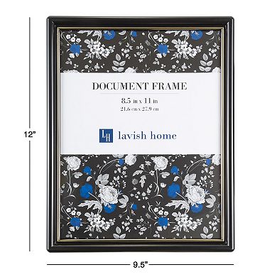 Lavish Home Document Frame Wall Decor 6-piece Set