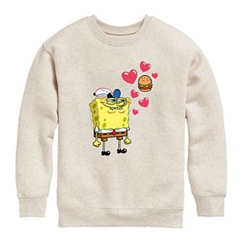Boys 8-20 SpongeBob Krabby Patty Fleece Sweatshirt
