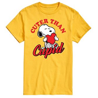Men's Peanuts Cuter Than Cupid Tee