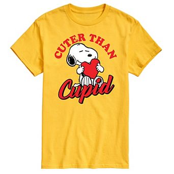 Men's Peanuts Cuter Than Cupid Tee