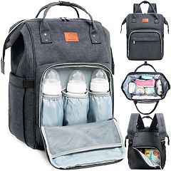 Béis The Backpack Diaper Bag in Black at Nordstrom