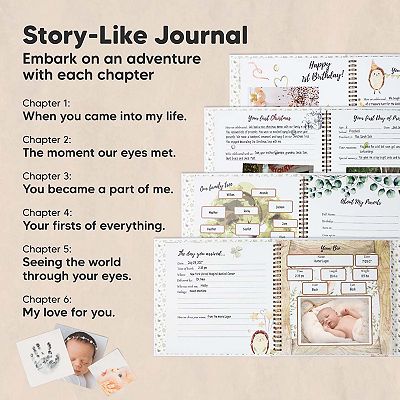 Baby Registry Search KeaBabies Craft Baby Memory Book, First