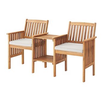 Alaterre Furniture Bristol Outdoor 2-Seat Bench