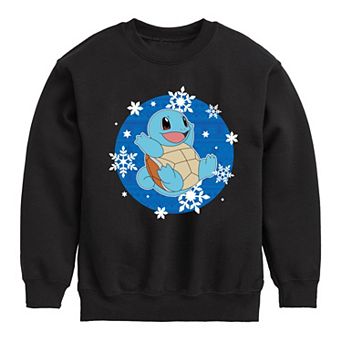 Boys 8-20 Pokemon Squirtle Snowflake Fleece Sweatshirt