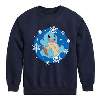 Boys 8-20 Pokemon Squirtle Snowflake Fleece Sweatshirt