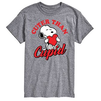 Big & Tall Peanuts Cuter Than Cupid Tee