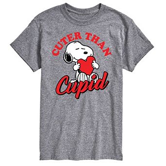 Big & Tall Peanuts Cuter Than Cupid Tee