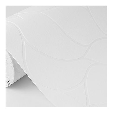 Brewster Home Fashions Floral Bloom Paintable Wallpaper