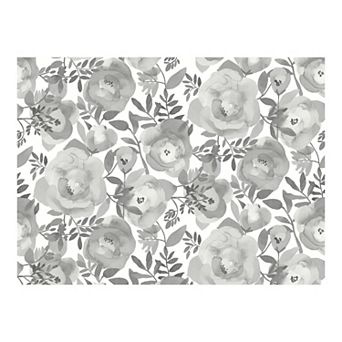 Brewster Home Fashions Blooming Floral Mural Wallpaper