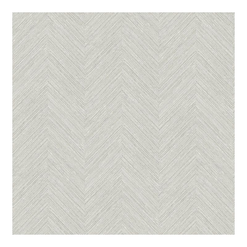 Brewster Home Fashions Faux Linen Pre-Pasted Wallpaper, Grey
