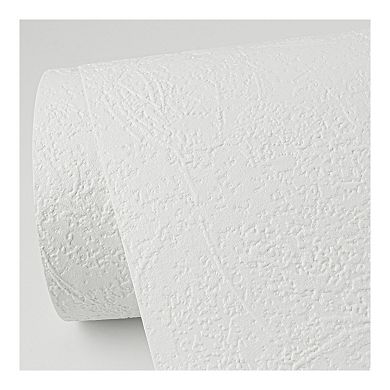 Brewster Home Fashions Faux Stucco Pre-Pasted Paintable Wallpaper