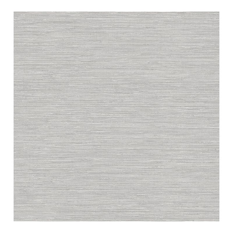 Advantage Cantor Grey Faux Grass cloth Wallpaper