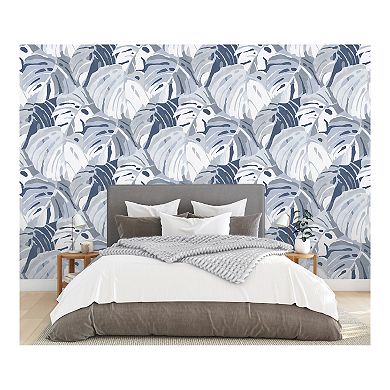 Brewster Home Fashions Castaway Palms Mural Wallpaper