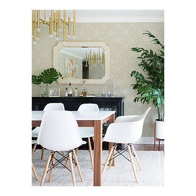 Brewster Home Fashions Trellis Vinyl Wallpaper