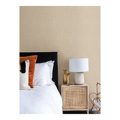 Brewster Home Fashions Solid Woven Wallpaper