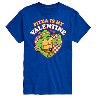 Big & Tall Teenage Mutant Ninja Turtles Pizza My Valentine Tee