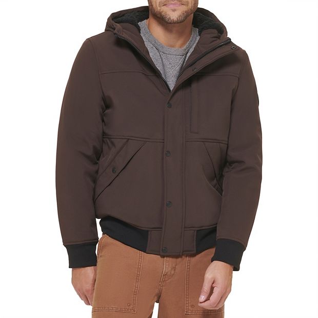 Levi's mixed media bomber jacket sale