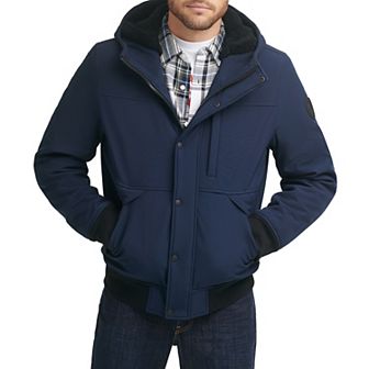 Men's Levi's® Mixed Media Hooded Bomber Jacket