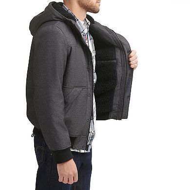 Men's Levi's® Soft-Shell Sherpa-Lined Bomber Jacket