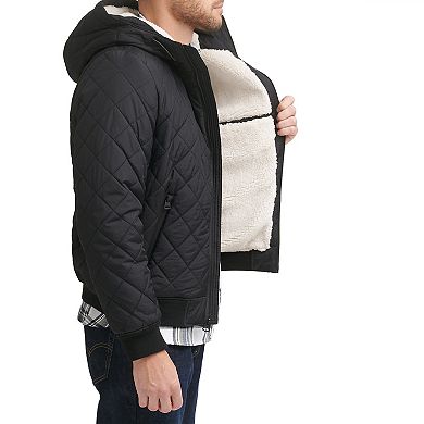 Men's Levi's® Quilted Sherpa-Lined Bomber Jacket