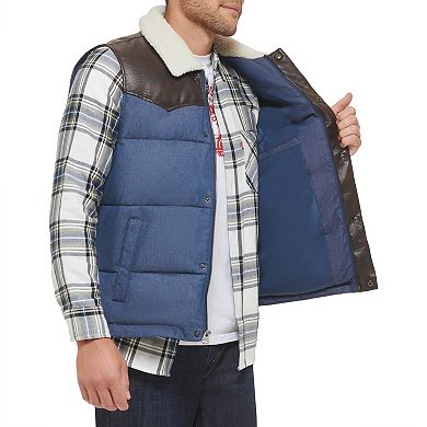 Men's Levi's® Out West Mixed Media Vest