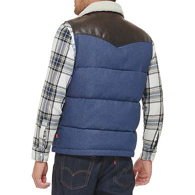 Men's Levi's® Out West Mixed Media Vest