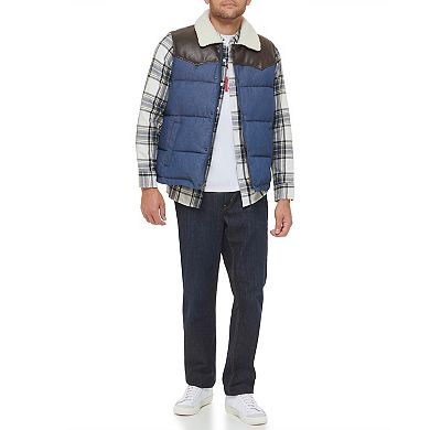 Men's Levi's?? Out West Mixed Media Vest