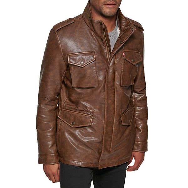 Kohl's levi's faux outlet leather jacket