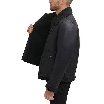 Levi's shearling ranch coat best sale