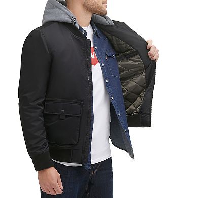 Men's Levi's® Hooded Utility Bomber Jacket