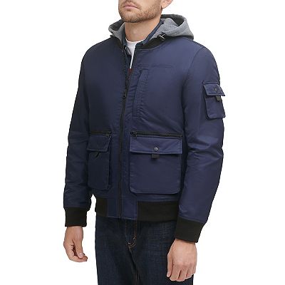 Levi's hooded bomber jacket sale