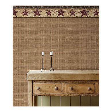 Brewster Home Fashions Woven Pre-Pasted Wallpaper