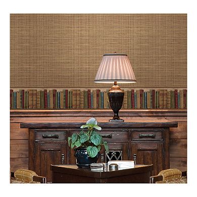 Brewster Home Fashions Woven Pre-Pasted Wallpaper