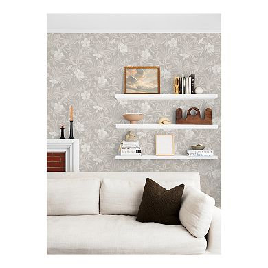 Brewster Home Fashions Flowers & Leaves Wallpaper