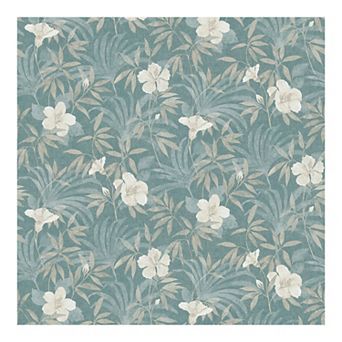Brewster Home Fashions Flowers & Leaves Wallpaper