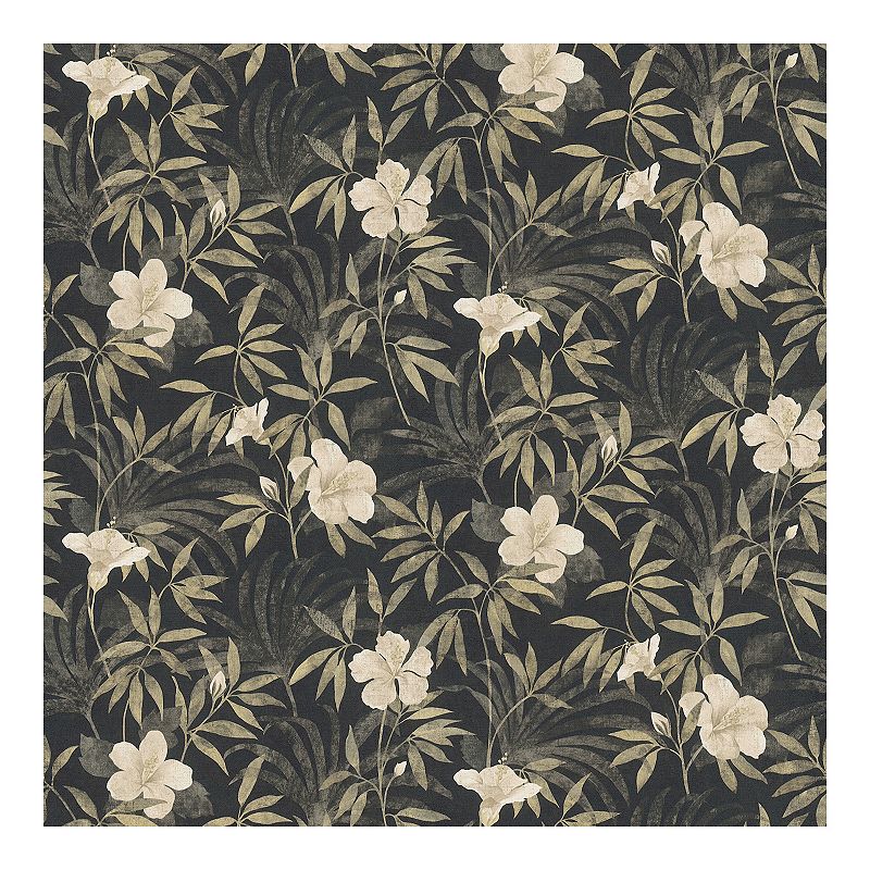 20552451 Brewster Home Fashions Flowers & Leaves Wallpaper, sku 20552451