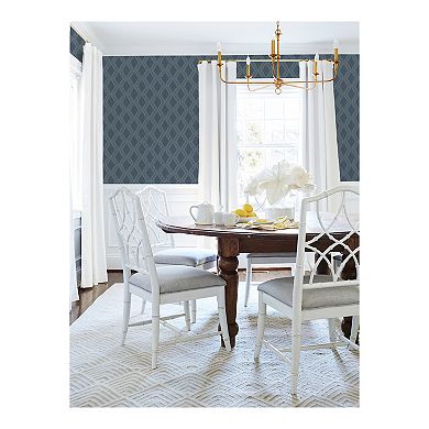 Brewster Home Fashions Geometric Trellis Wallpaper