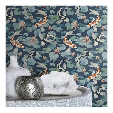 Brewster Home Fashions Koi Fish Wallpaper