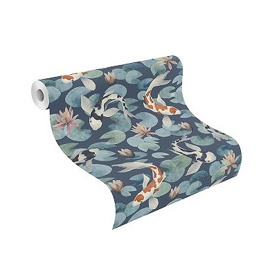 Brewster Home Fashions Koi Fish Wallpaper