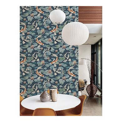 Brewster Home Fashions Koi Fish Wallpaper