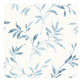 Brewster Home Fashions Sanibel Leaf Trail Pre-Pasted Wallpaper