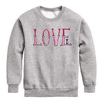 Boys 8-20 Pete The Cat Love Fleece Sweatshirt