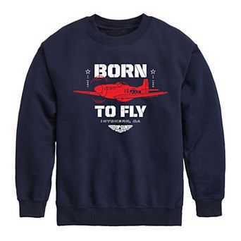 Boys 8-20 Top Gun Maverick To Fly Fleece Sweatshirt