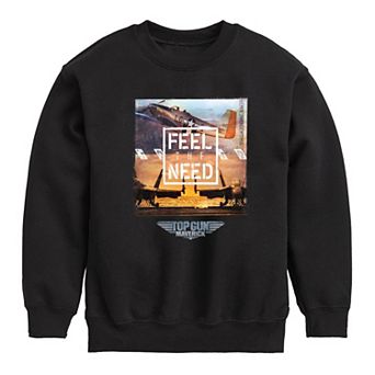 Boys 8-20 Top Gun Maverick Feel Fleece Sweatshirt