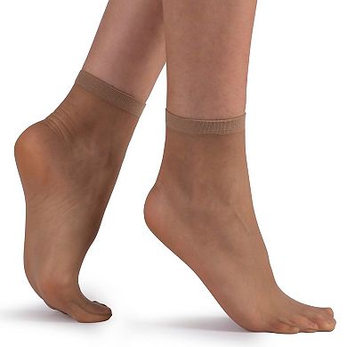 LECHERY® Matte Silky Sheer 15 Denier 1 Pair of Socks