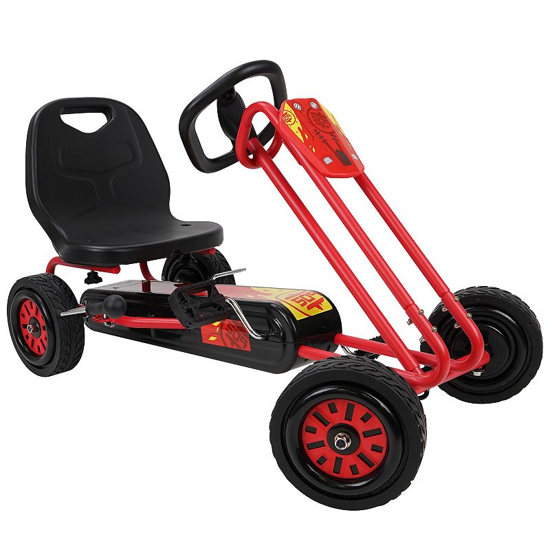 509: Rocket Pedal Go Kart, Red