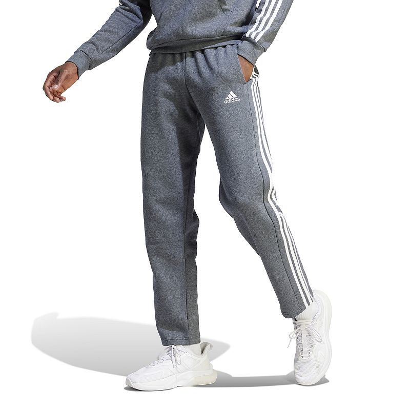 Adidas essentials heathered outlet piqué pants men's