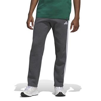 Men's adidas Essentials 3-Stripes Open Hem Fleece Pants