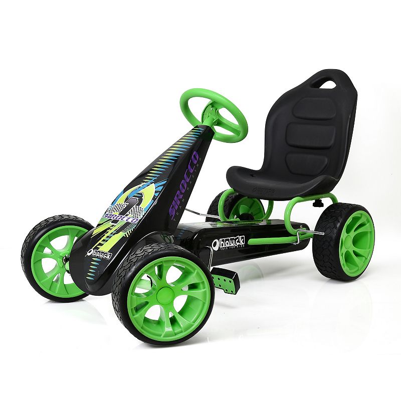 Hauck Sirocco Ride-On Pedal Go-Kart, Green